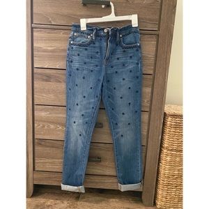 Boyfriend fit madewell jeans